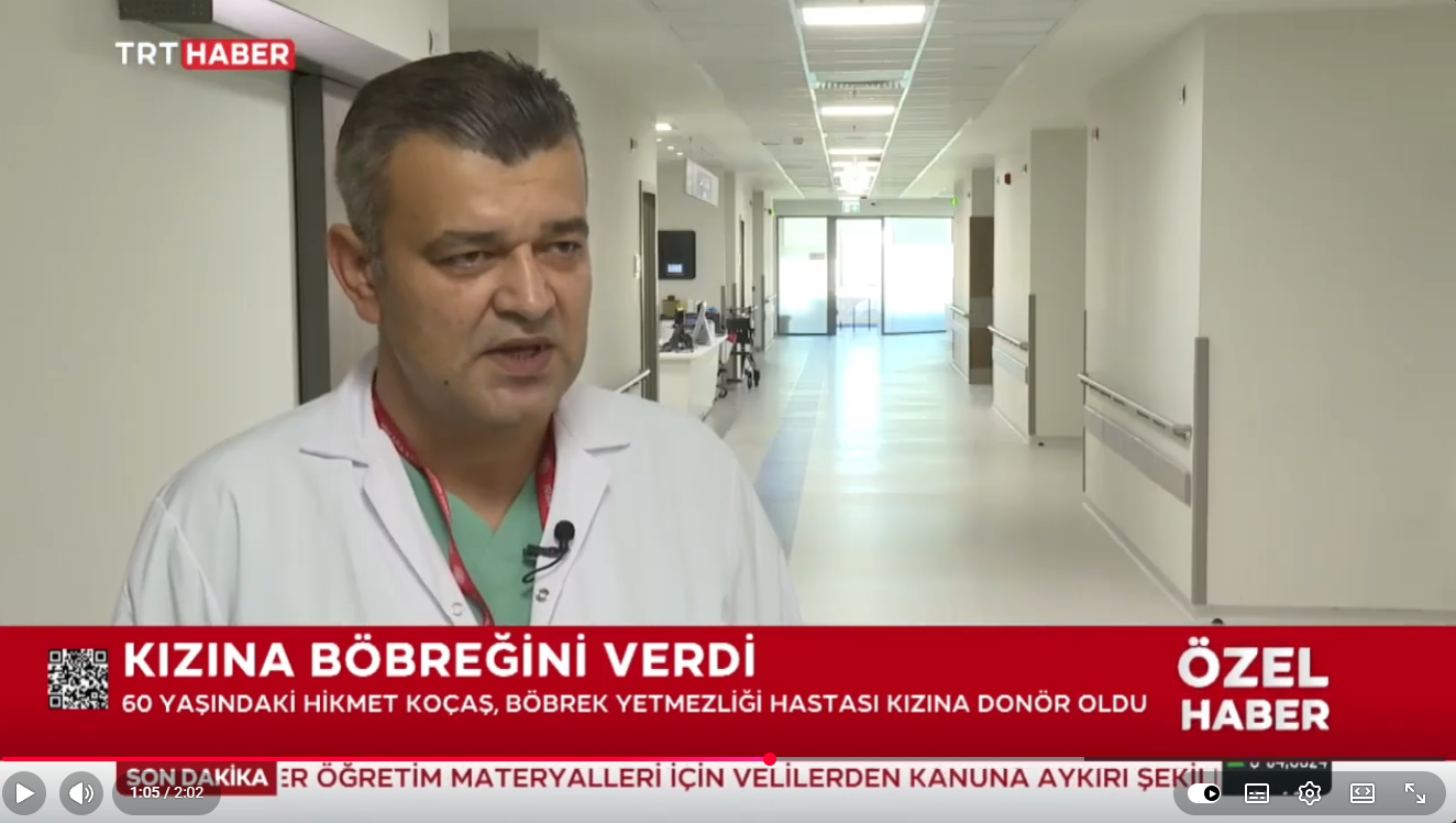 Babasının Böbreği İle Hayata Tutundu